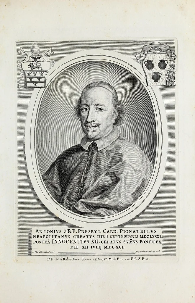 An illustration from [Portraits of cardinals], 1700, leaf 331