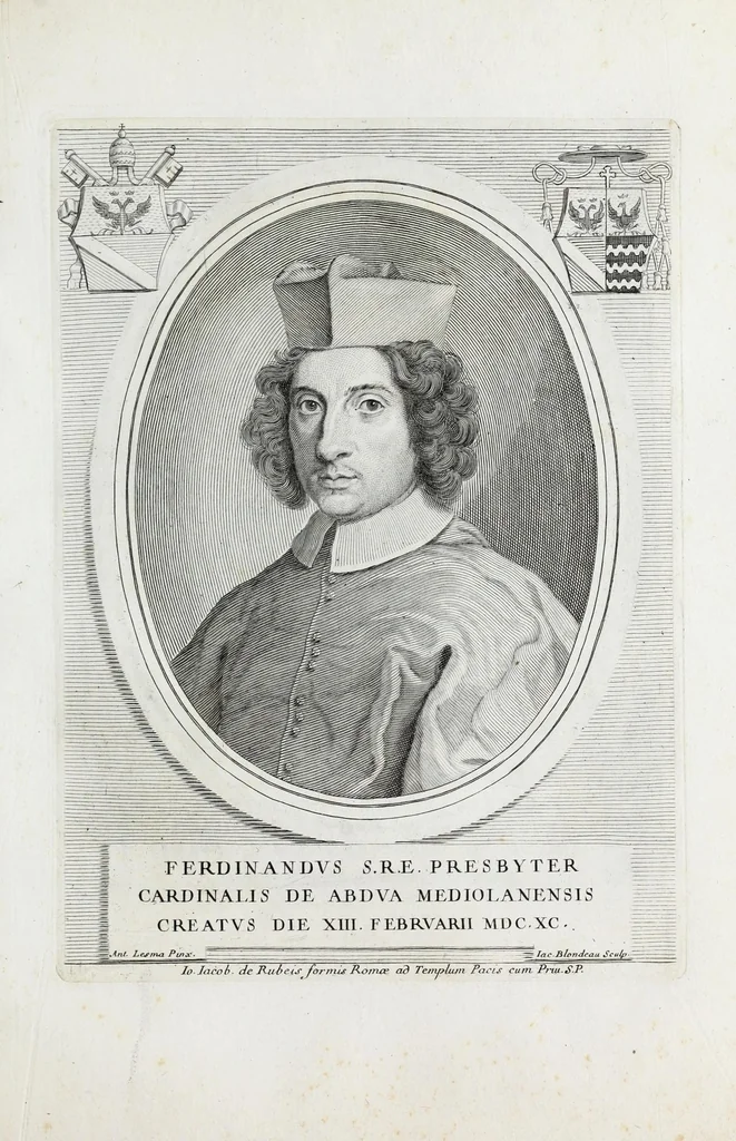 An illustration from [Portraits of cardinals], 1700, leaf 347
