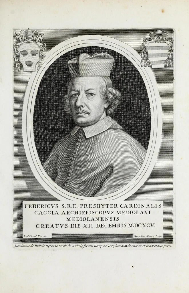 An illustration from [Portraits of cardinals], 1700, leaf 367
