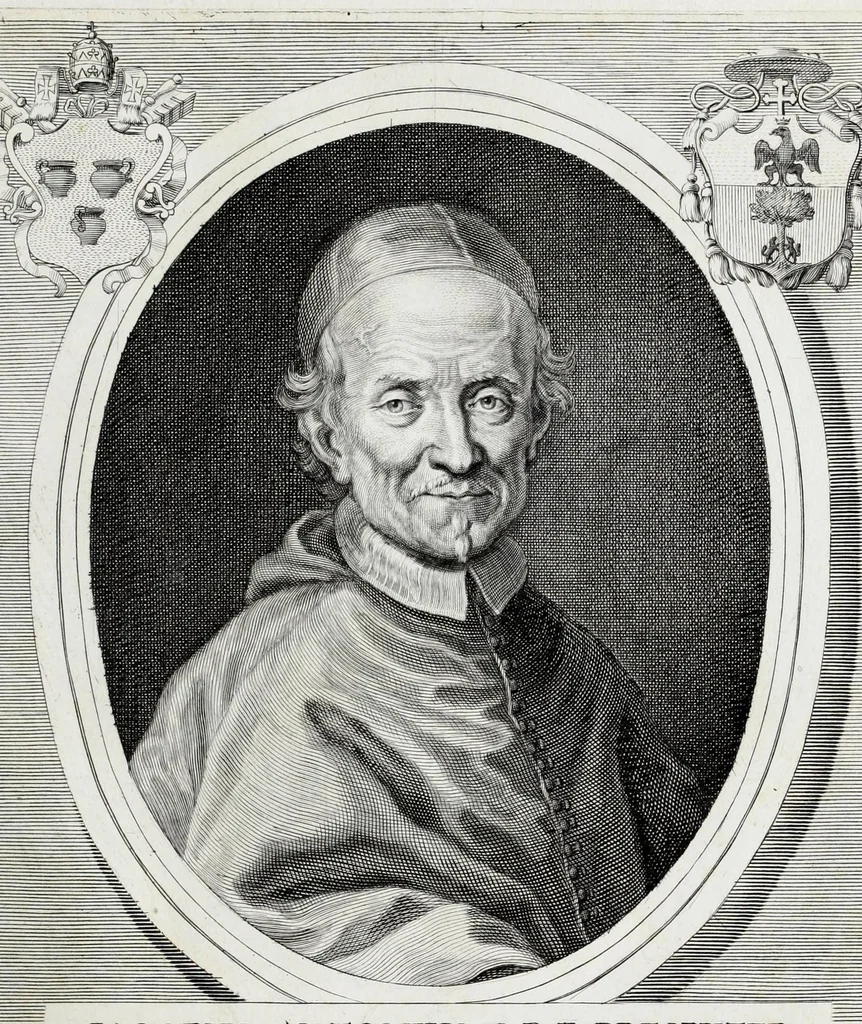 An illustration from [Portraits of cardinals], 1700, leaf 379