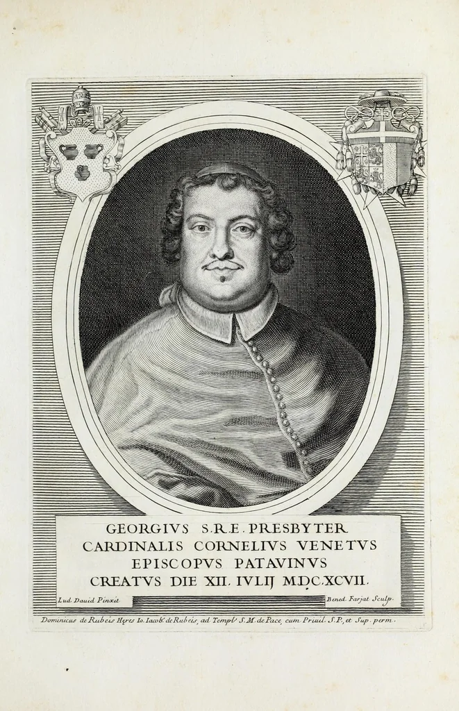An illustration from [Portraits of cardinals], 1700, leaf 385