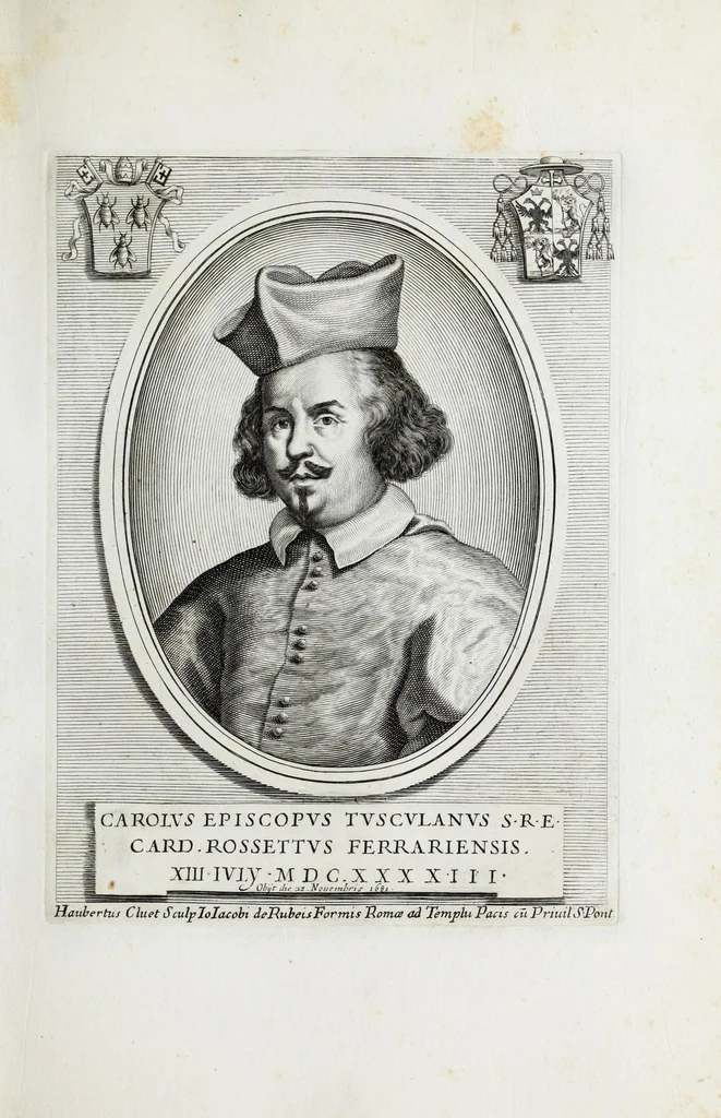 An illustration from [Portraits of cardinals], 1700, leaf 49