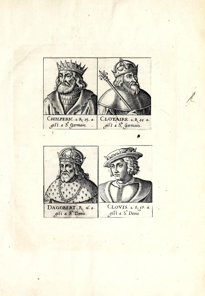 An illustration from Portraitz des Papes depuis S. Pierre Apostre iusques a present, tirez des antiques, auec le temps que chacun d'eulx a tenu le siege, 1605, leaf 107