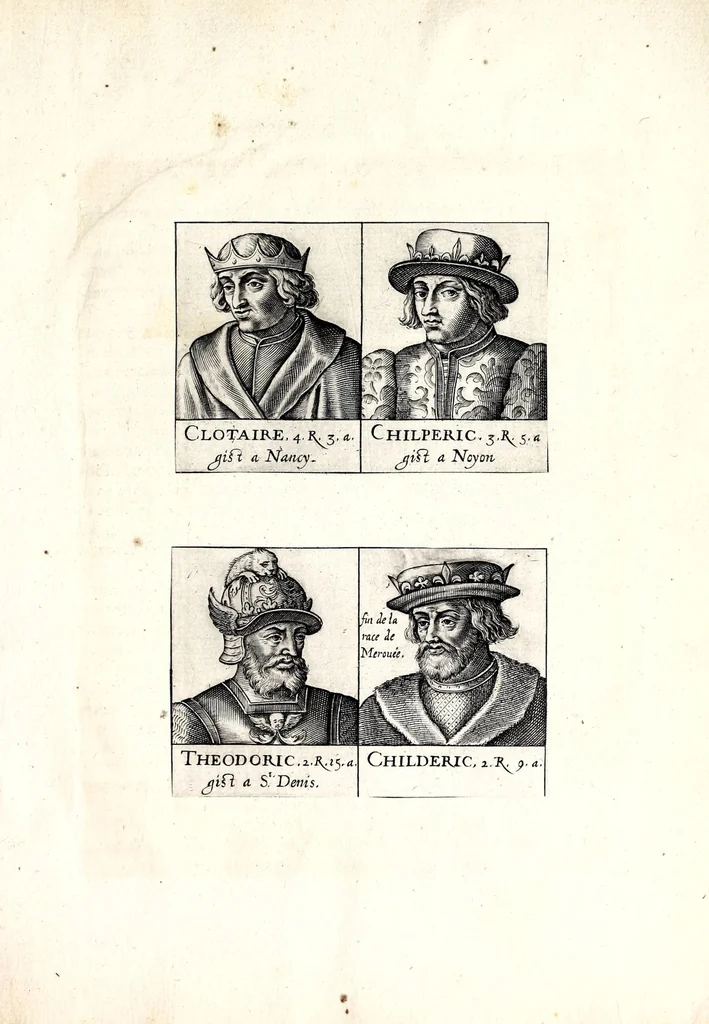 An illustration from Portraitz des Papes depuis S. Pierre Apostre iusques a present, tirez des antiques, auec le temps que chacun d'eulx a tenu le siege, 1605, leaf 111