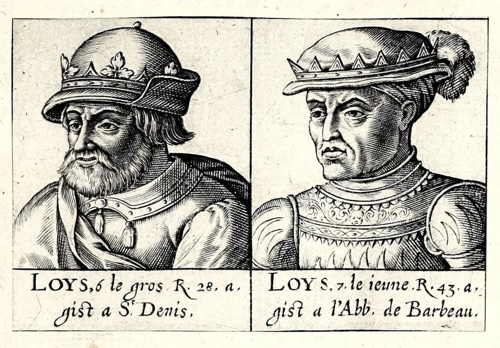 An illustration from Portraitz des Papes depuis S. Pierre Apostre iusques a present, tirez des antiques, auec le temps que chacun d'eulx a tenu le siege, 1605, leaf 123