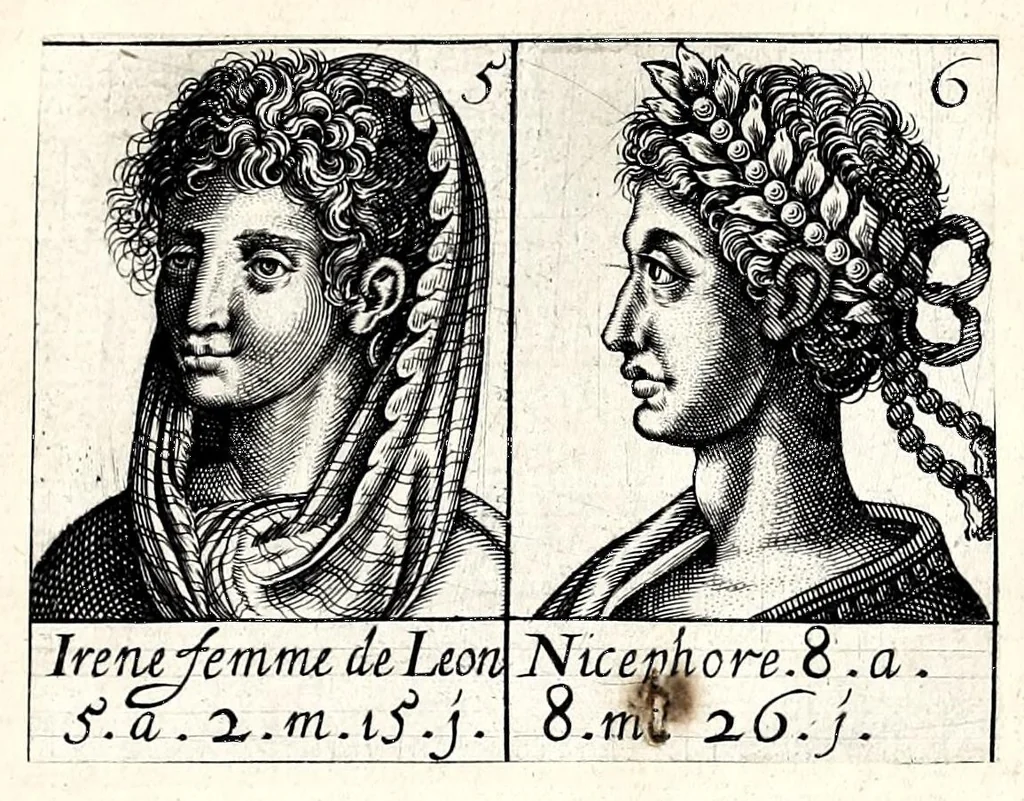 An illustration from Portraitz des Papes depuis S. Pierre Apostre iusques a present, tirez des antiques, auec le temps que chacun d'eulx a tenu le siege, 1605, leaf 153