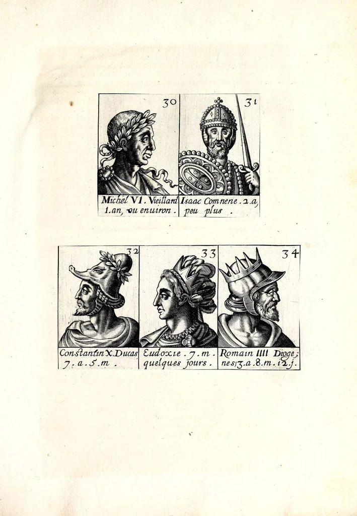 An illustration from Portraitz des Papes depuis S. Pierre Apostre iusques a present, tirez des antiques, auec le temps que chacun d'eulx a tenu le siege, 1605, leaf 163