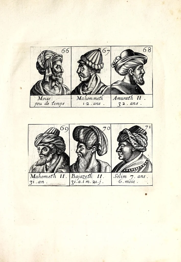 An illustration from Portraitz des Papes depuis S. Pierre Apostre iusques a present, tirez des antiques, auec le temps que chacun d'eulx a tenu le siege, 1605, leaf 175