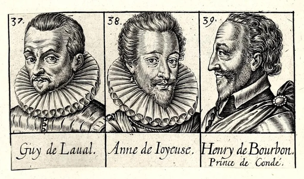 An illustration from Portraitz des Papes depuis S. Pierre Apostre iusques a present, tirez des antiques, auec le temps que chacun d'eulx a tenu le siege, 1605, leaf 203