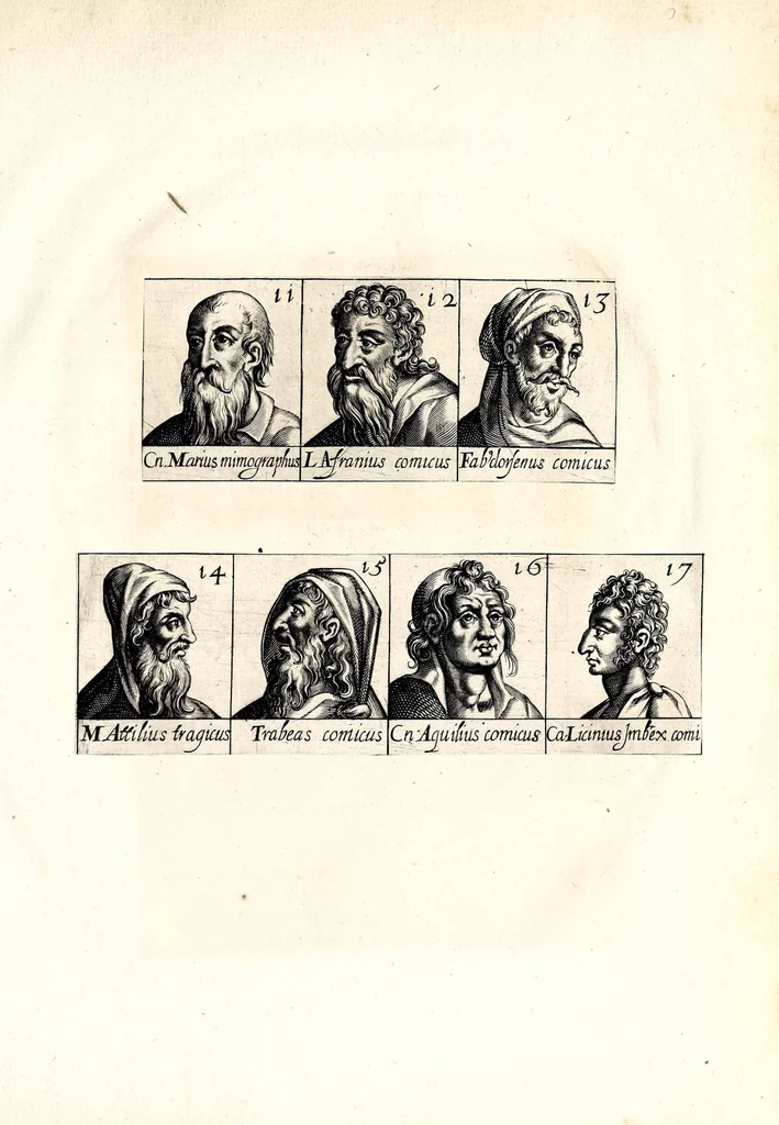 An illustration from Portraitz des Papes depuis S. Pierre Apostre iusques a present, tirez des antiques, auec le temps que chacun d'eulx a tenu le siege, 1605, leaf 255