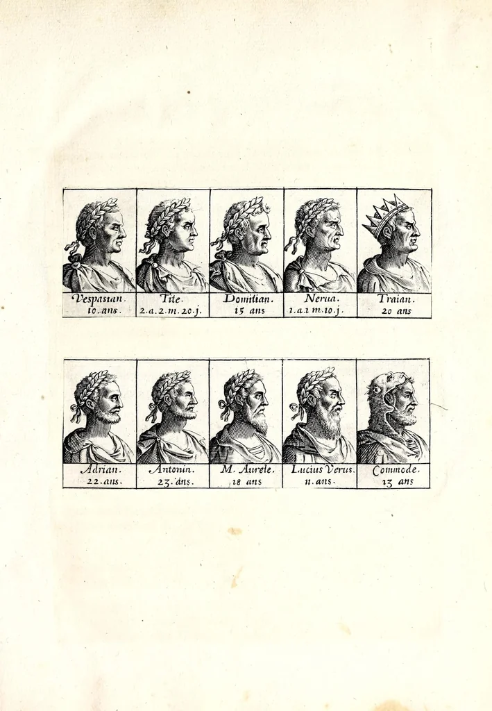 An illustration from Portraitz des Papes depuis S. Pierre Apostre iusques a present, tirez des antiques, auec le temps que chacun d'eulx a tenu le siege, 1605, leaf 61