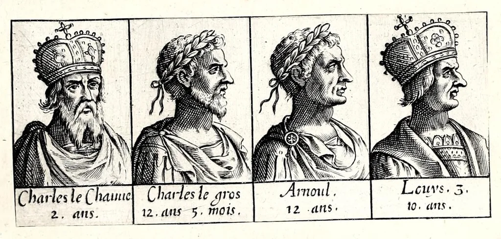 An illustration from Portraitz des Papes depuis S. Pierre Apostre iusques a present, tirez des antiques, auec le temps que chacun d'eulx a tenu le siege, 1605, leaf 77