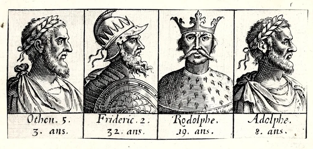 An illustration from Portraitz des Papes depuis S. Pierre Apostre iusques a present, tirez des antiques, auec le temps que chacun d'eulx a tenu le siege, 1605, leaf 81