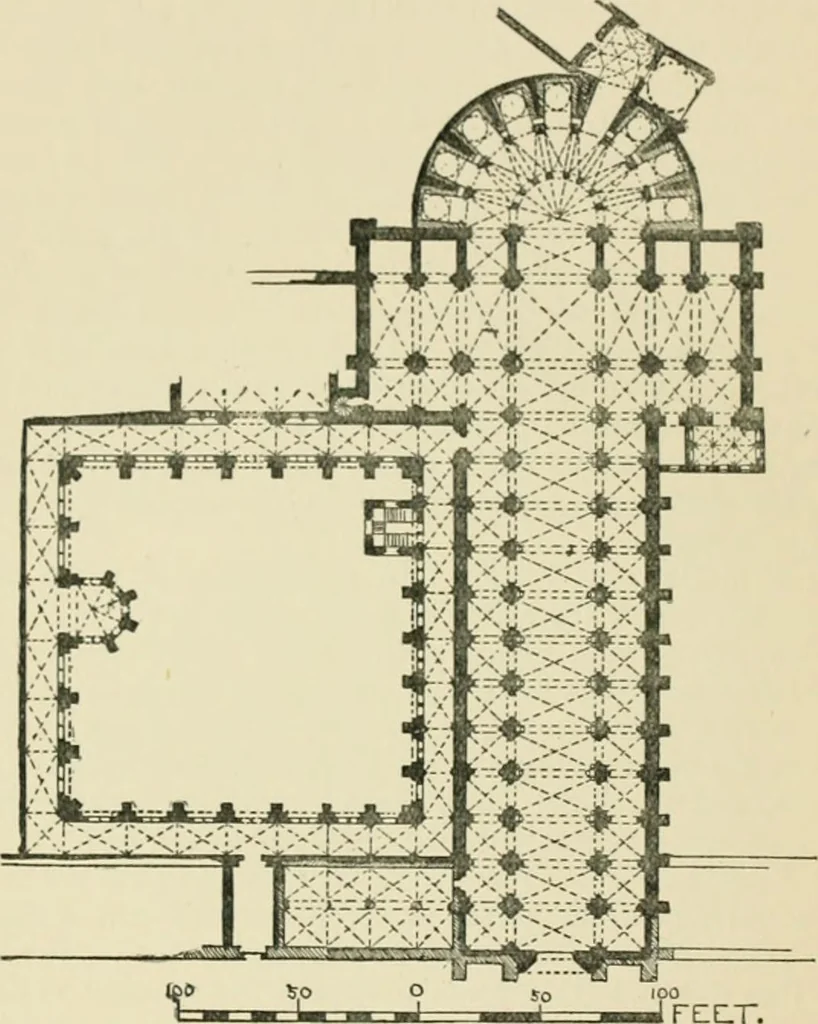 An illustration from Portuguese architecture, 1908, leaf 105