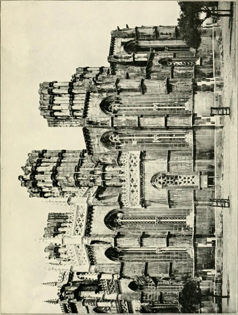 An illustration from Portuguese architecture, 1908, leaf 154