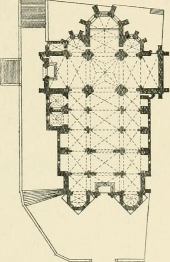 An illustration from Portuguese architecture, 1908, leaf 160