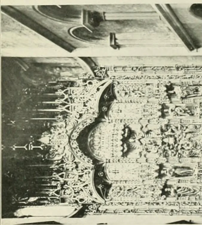 An illustration from Portuguese architecture, 1908, leaf 317