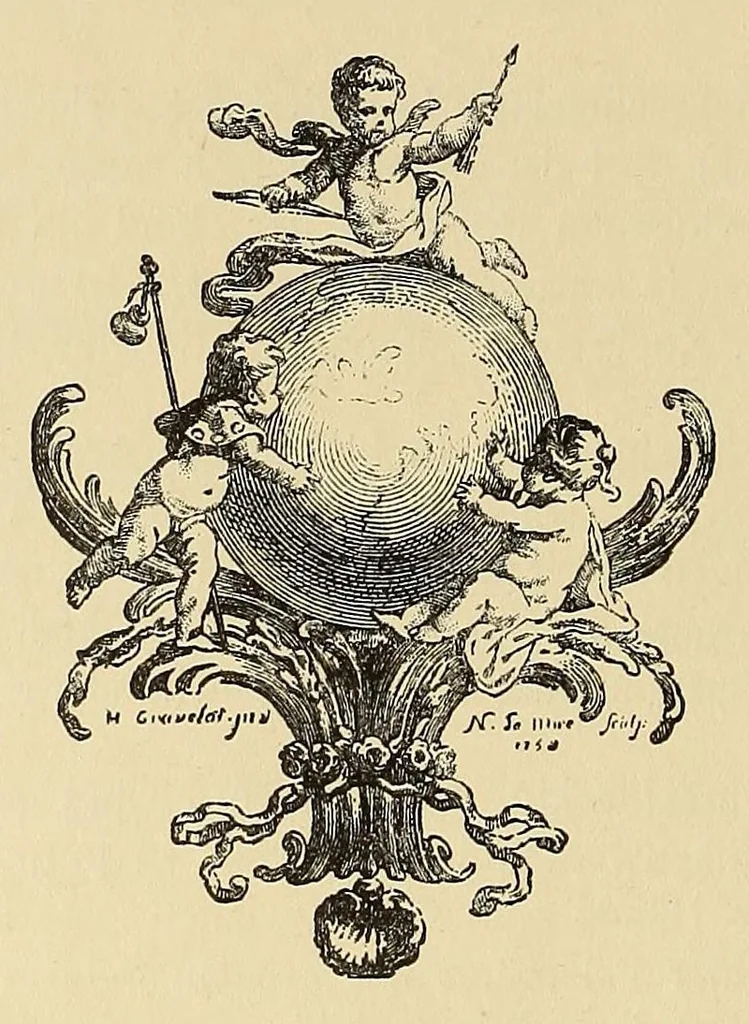An illustration from Porzellane, Gobelins, Teppiche, Metallarbeiten, Gemälde, alter und neuerer Meister, Mobel, und anderes aus der Sammlung Georg Hirth, 1916, 1916, leaf 72