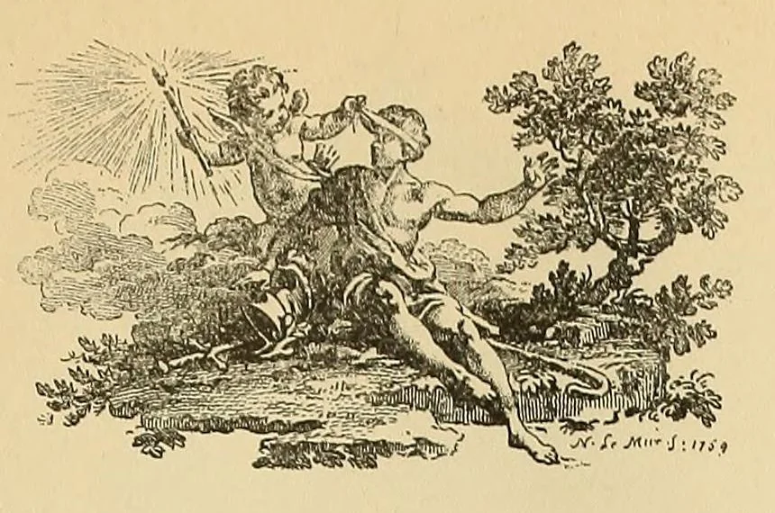 An illustration from Porzellane, Gobelins, Teppiche, Metallarbeiten, Gemälde, alter und neuerer Meister, Mobel, und anderes aus der Sammlung Georg Hirth, 1916, 1916, leaf 85