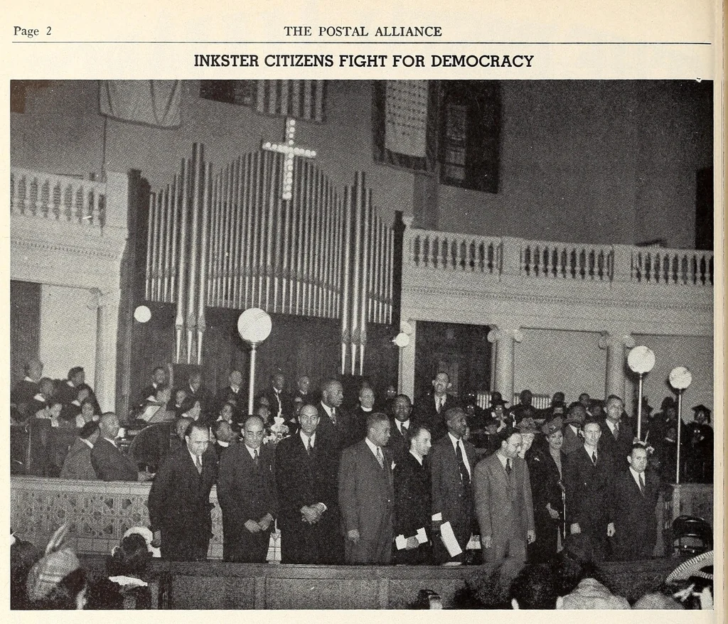 An illustration from Postal alliance, 1915, leaf 200