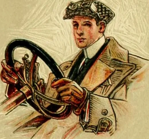 An illustration from Poster advertising : being a talk on the subject of posting as an advertising medium, with helpful hints and sensible suggestions to poster advertisers, and with thirty-two pages of full color reproductions of posters used by national advertisers, 1910, leaf 20