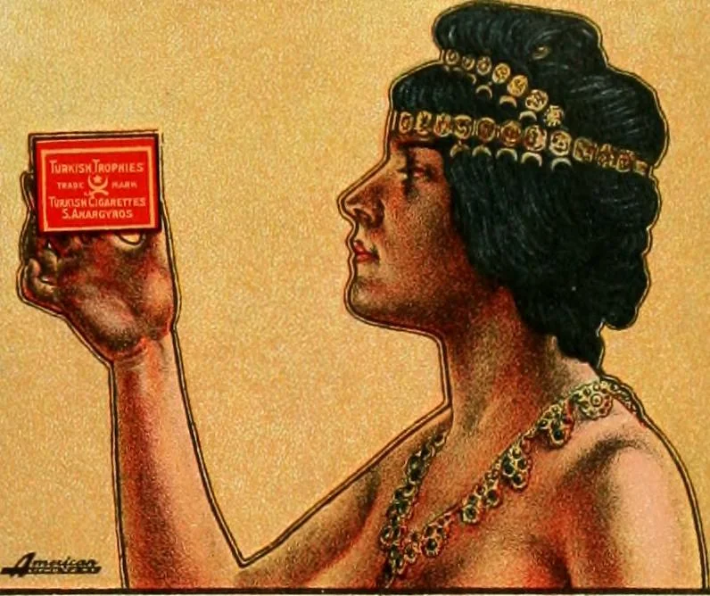 An illustration from Poster advertising : being a talk on the subject of posting as an advertising medium, with helpful hints and sensible suggestions to poster advertisers, and with thirty-two pages of full color reproductions of posters used by national advertisers, 1910, leaf 20