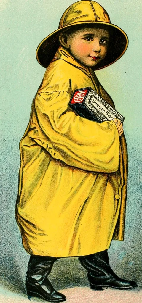 An illustration from Poster advertising : being a talk on the subject of posting as an advertising medium, with helpful hints and sensible suggestions to poster advertisers, and with thirty-two pages of full color reproductions of posters used by national advertisers, 1910, leaf 21