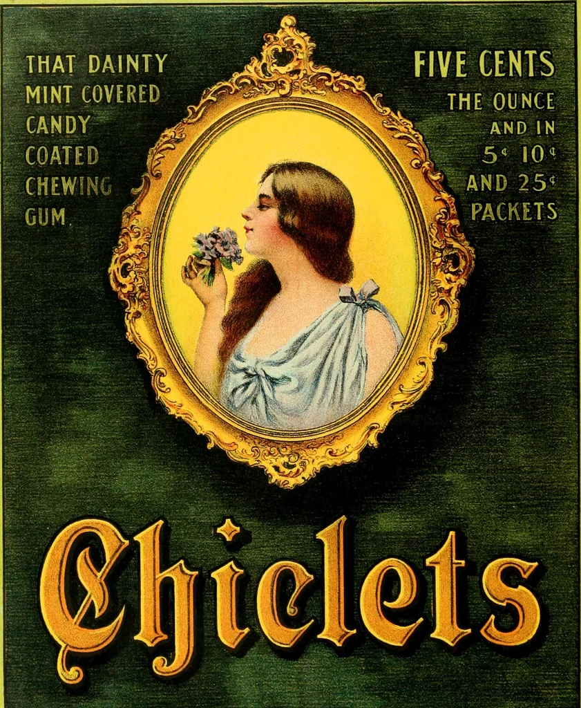 An illustration from Poster advertising : being a talk on the subject of posting as an advertising medium, with helpful hints and sensible suggestions to poster advertisers, and with thirty-two pages of full color reproductions of posters used by national advertisers, 1910, leaf 25