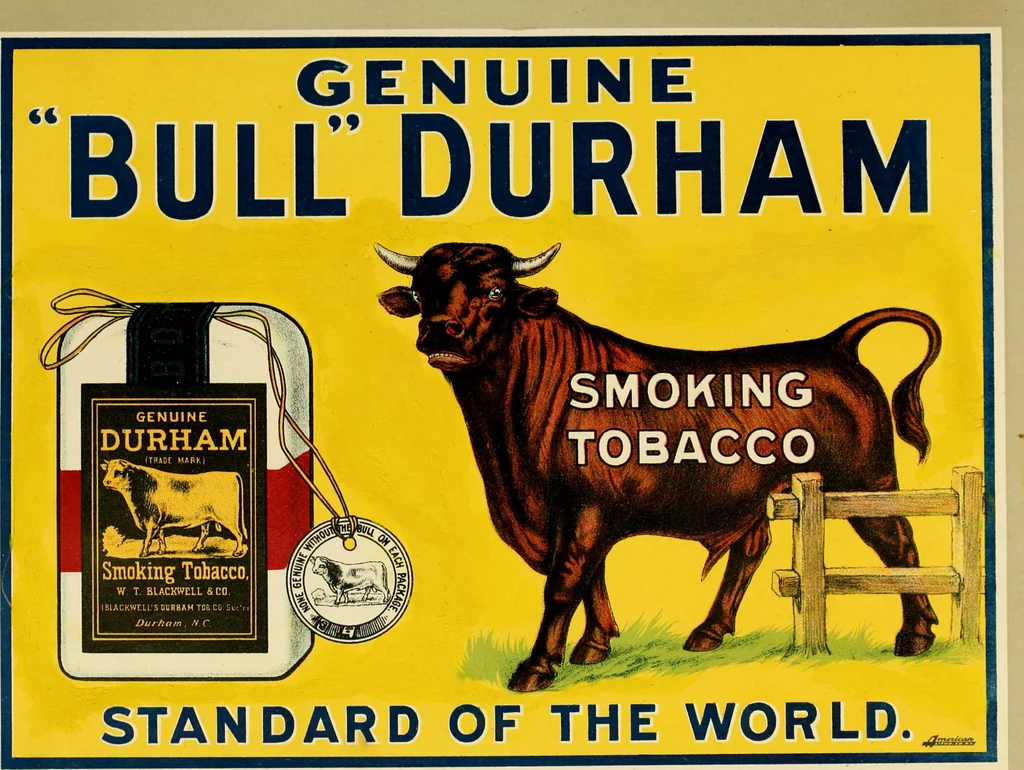 An illustration from Poster advertising : being a talk on the subject of posting as an advertising medium, with helpful hints and sensible suggestions to poster advertisers, and with thirty-two pages of full color reproductions of posters used by national advertisers, 1910, leaf 34