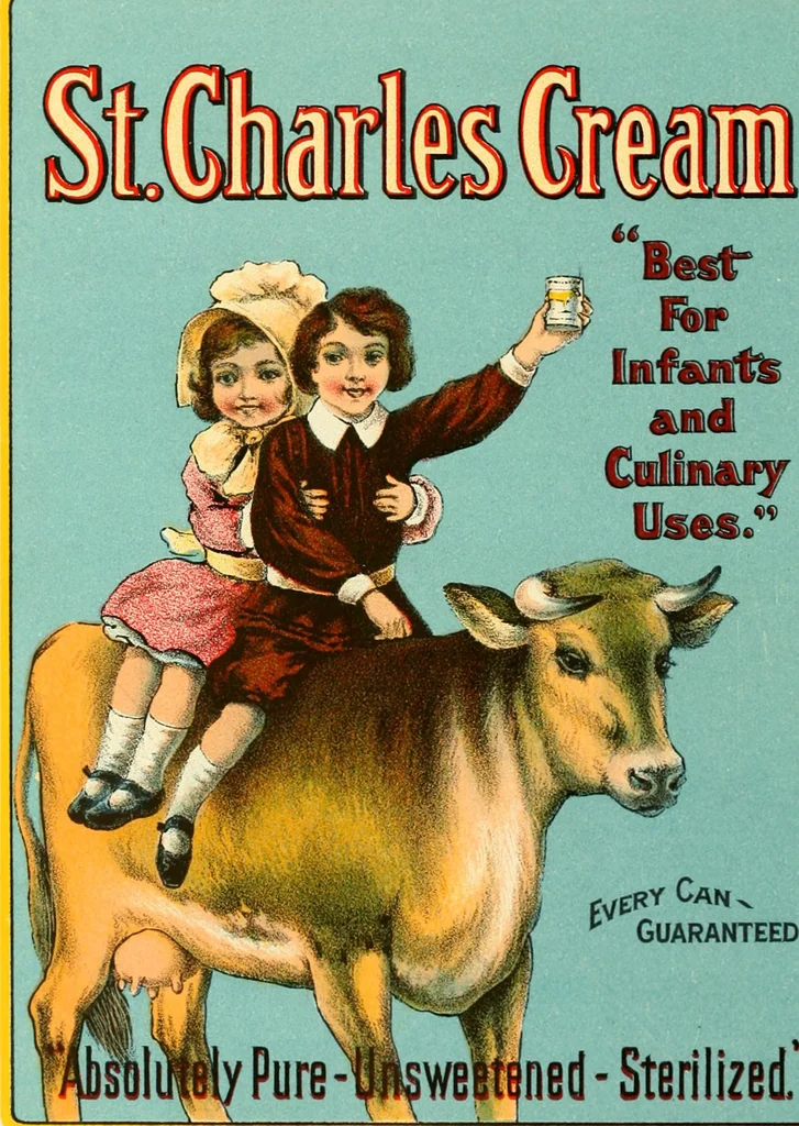 An illustration from Poster advertising : being a talk on the subject of posting as an advertising medium, with helpful hints and sensible suggestions to poster advertisers, and with thirty-two pages of full color reproductions of posters used by national advertisers, 1910, leaf 61