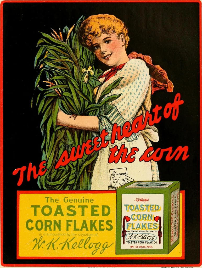 An illustration from Poster advertising : being a talk on the subject of posting as an advertising medium, with helpful hints and sensible suggestions to poster advertisers, and with thirty-two pages of full color reproductions of posters used by national advertisers, 1910, leaf 64