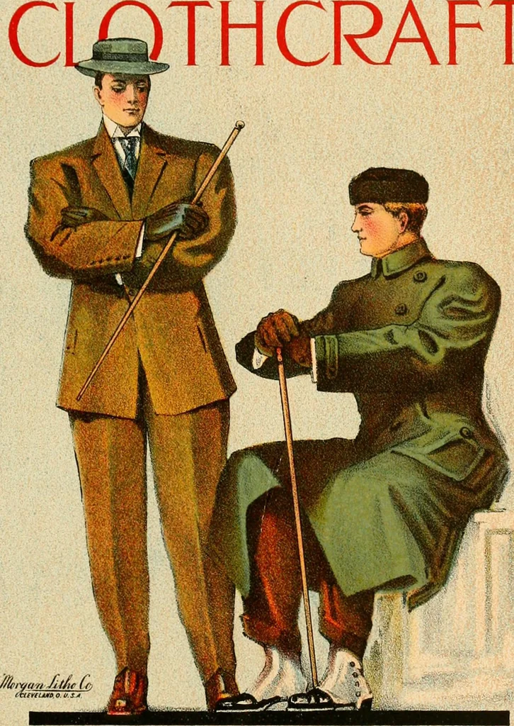 An illustration from Poster advertising : being a talk on the subject of posting as an advertising medium, with helpful hints and sensible suggestions to poster advertisers, and with thirty-two pages of full color reproductions of posters used by national advertisers, 1910, leaf 66
