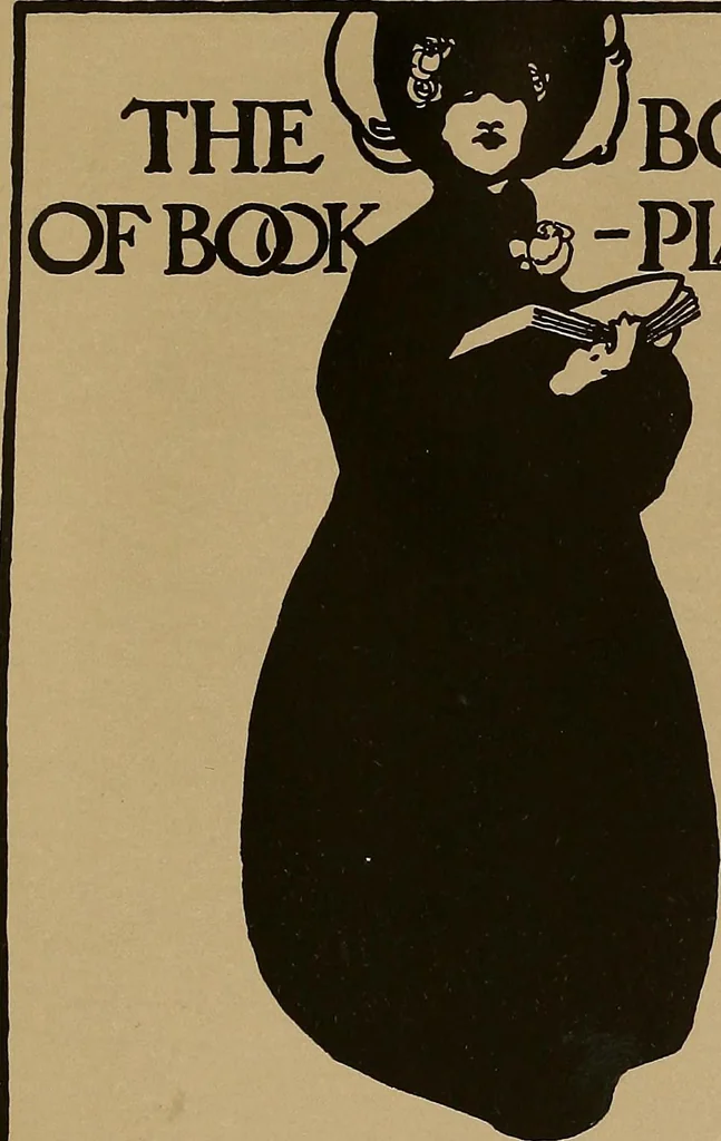 An illustration from Posters; a critical study of the development of poster design in continental Europe, England and America, 1913, leaf 114