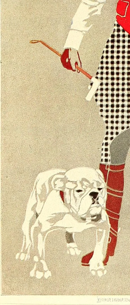 An illustration from Posters; a critical study of the development of poster design in continental Europe, England and America, 1913, leaf 132