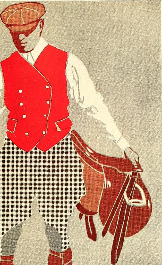 An illustration from Posters; a critical study of the development of poster design in continental Europe, England and America, 1913, leaf 132