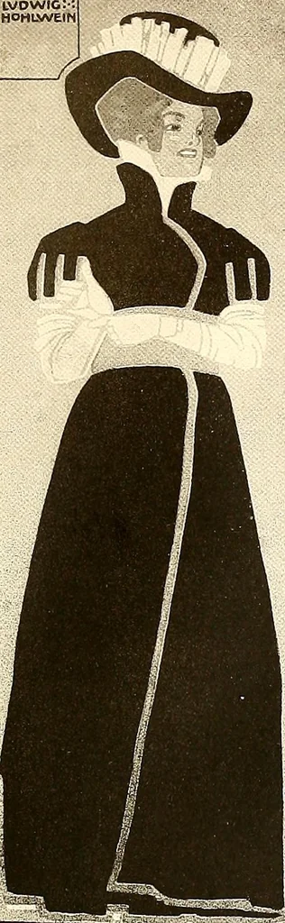 An illustration from Posters; a critical study of the development of poster design in continental Europe, England and America, 1913, leaf 138