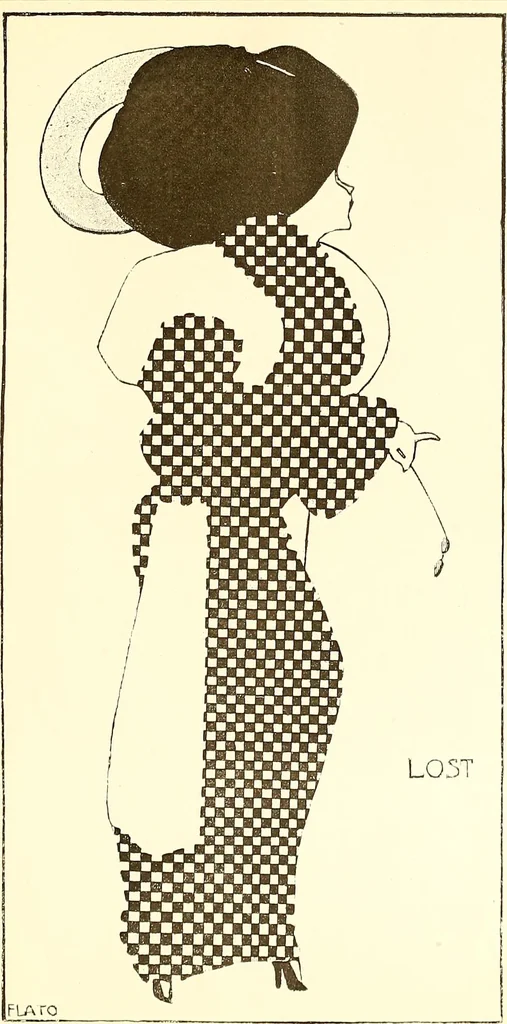 An illustration from Posters; a critical study of the development of poster design in continental Europe, England and America, 1913, leaf 144