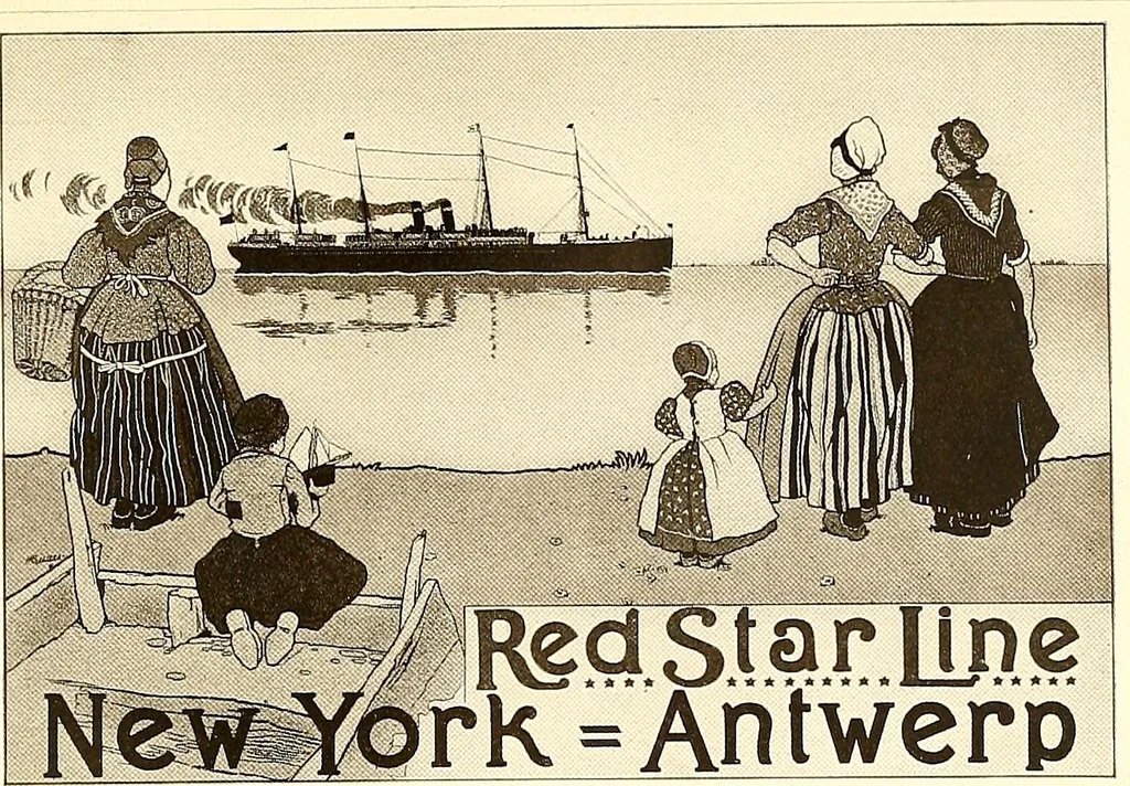 An illustration from Posters; a critical study of the development of poster design in continental Europe, England and America, 1913, leaf 152