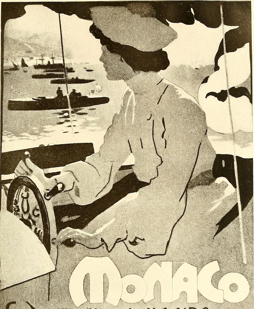 An illustration from Posters; a critical study of the development of poster design in continental Europe, England and America, 1913, leaf 156