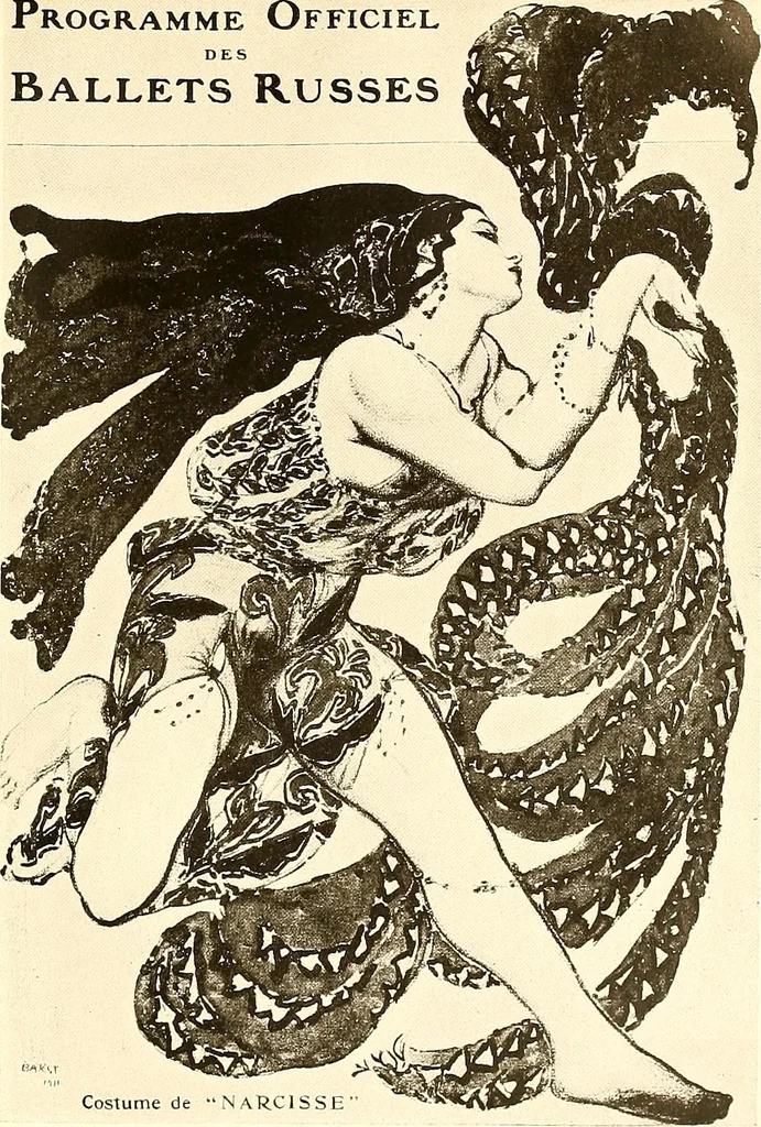 An illustration from Posters; a critical study of the development of poster design in continental Europe, England and America, 1913, leaf 162