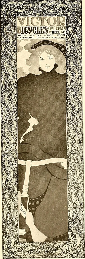 An illustration from Posters; a critical study of the development of poster design in continental Europe, England and America, 1913, leaf 180