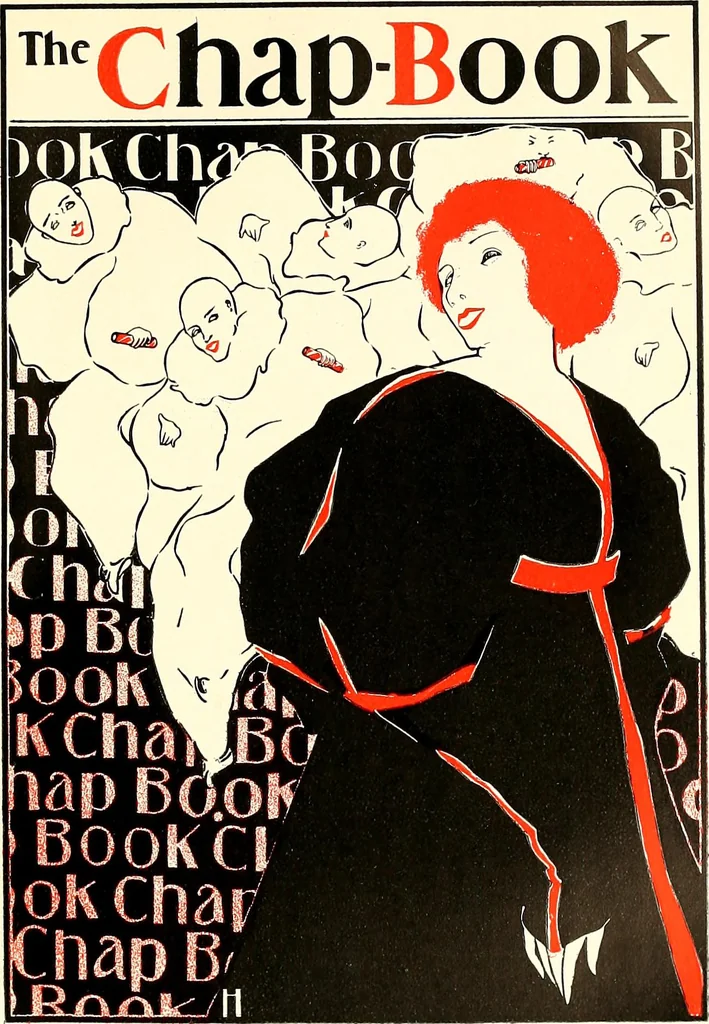 An illustration from Posters; a critical study of the development of poster design in continental Europe, England and America, 1913, leaf 188