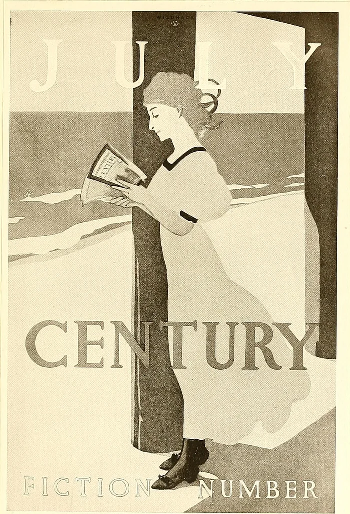 An illustration from Posters; a critical study of the development of poster design in continental Europe, England and America, 1913, leaf 220