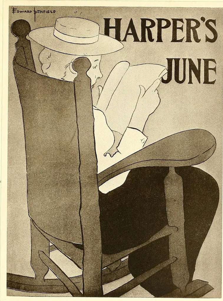 An illustration from Posters; a critical study of the development of poster design in continental Europe, England and America, 1913, leaf 254