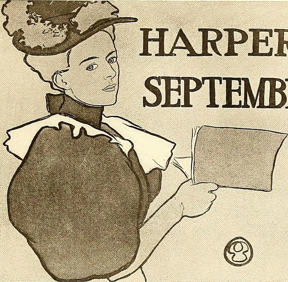 An illustration from Posters; a critical study of the development of poster design in continental Europe, England and America, 1913, leaf 274