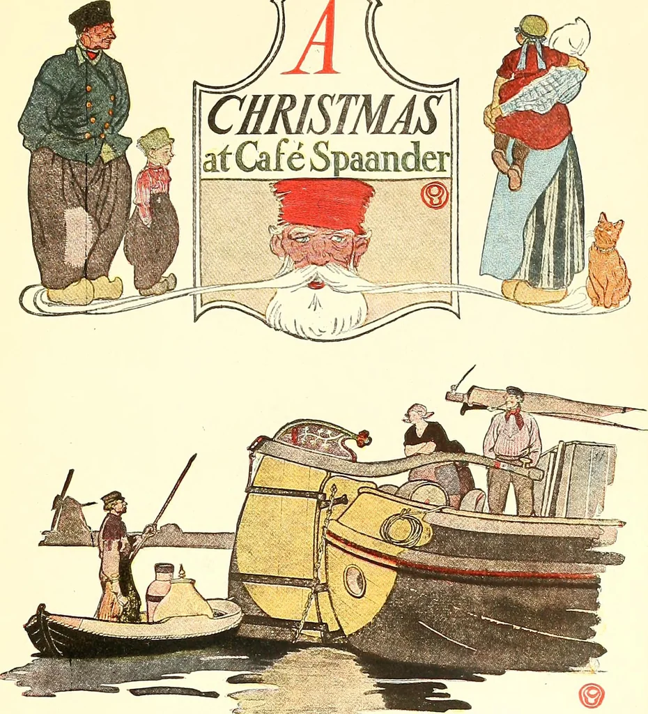 An illustration from Posters; a critical study of the development of poster design in continental Europe, England and America, 1913, leaf 284