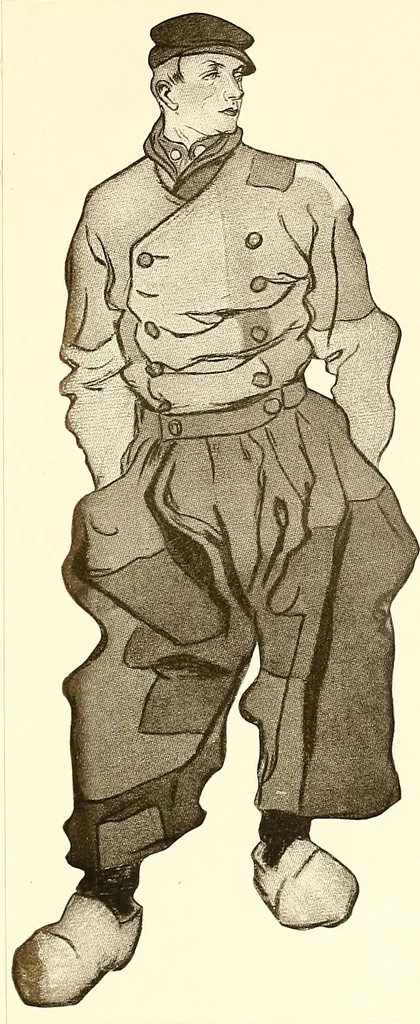 An illustration from Posters; a critical study of the development of poster design in continental Europe, England and America, 1913, leaf 286