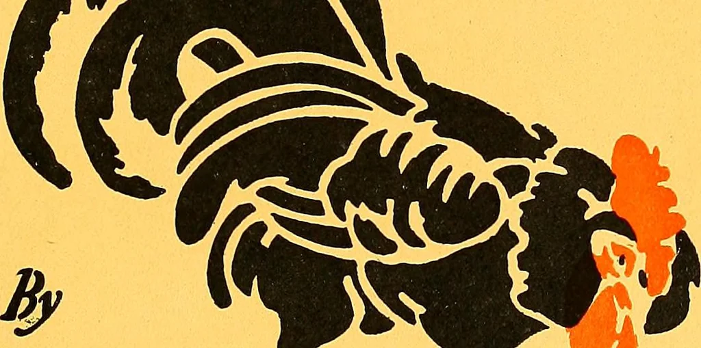 An illustration from Posters; a critical study of the development of poster design in continental Europe, England and America, 1913, leaf 292