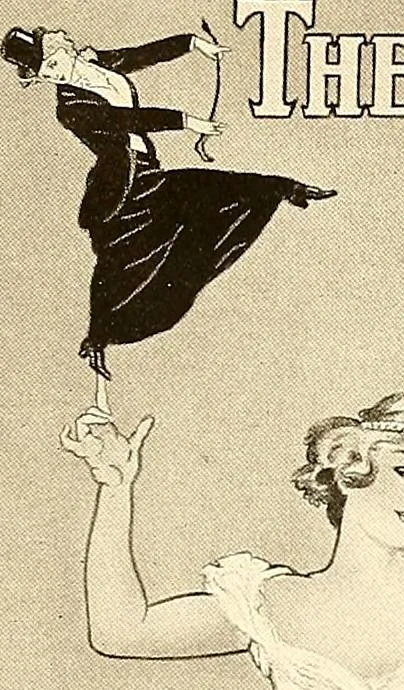 An illustration from Posters; a critical study of the development of poster design in continental Europe, England and America, 1913, leaf 304