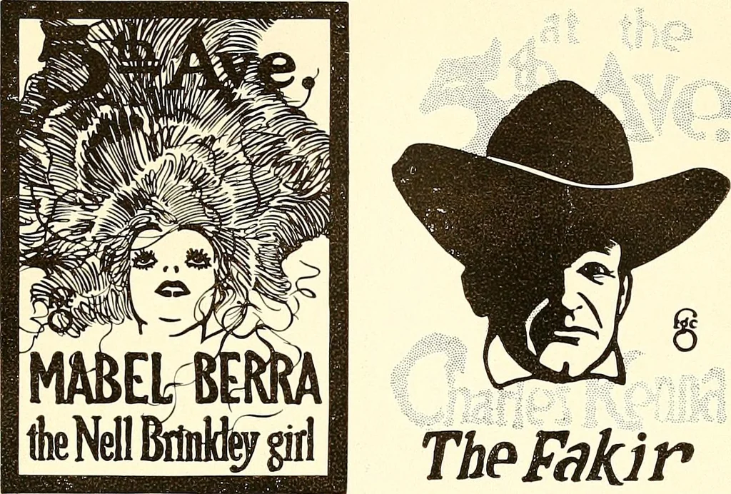 An illustration from Posters; a critical study of the development of poster design in continental Europe, England and America, 1913, leaf 326